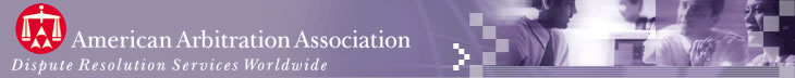 Thank you for visiting the American Arbitration Association