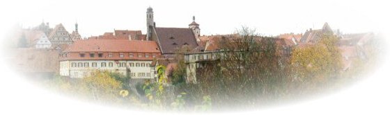 The Medieval City of Rothenburg on the Tauber